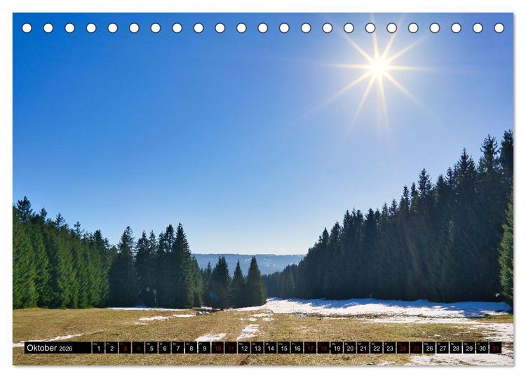 Produktbild: Im Th&uuml;ringer Wald (Tischkalender 2026 DIN A5 quer), CALVENDO Monatskalender