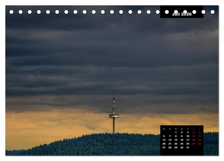 Produktbild: Malerisches Sauerland (Tischkalender 2026 DIN A5 quer), CALVENDO Monatskalender