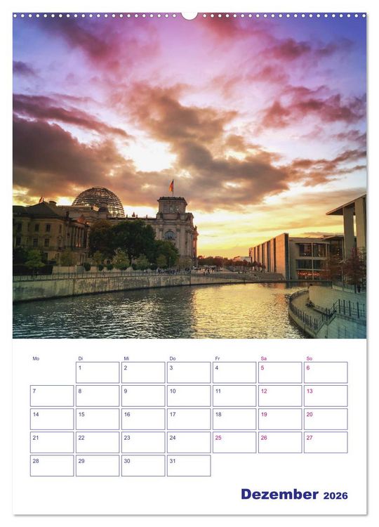 Produktbild: BERLIN geht immer (Wandkalender 2026 DIN A2 hoch), CALVENDO Monatskalender
