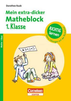 Produktbild: Richtig lernen 1. Schuljahr. Mein extra-dicker Matheblock