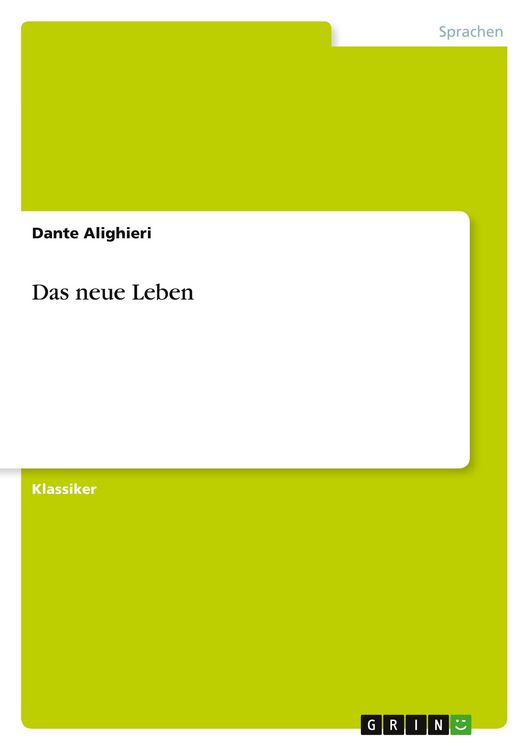 Produktbild: Das neue Leben