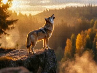 Produktbild: CALVENDO Puzzle Ruf in der Wildnis | 2000 Teile Lege-Gr&ouml;&szlig;e 90x67cm Foto-Puzzle f&uuml;r gl&uuml;ckliche Stunden