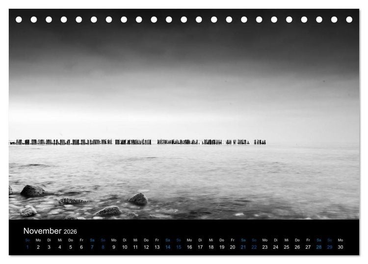 Produktbild: Ostsee (Tischkalender 2026 DIN A5 quer), CALVENDO Monatskalender