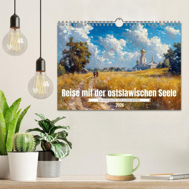 Produktbild: Reise mit der ostslawischen Seele (Wandkalender 2026 DIN A4 quer), CALVENDO Monatskalender