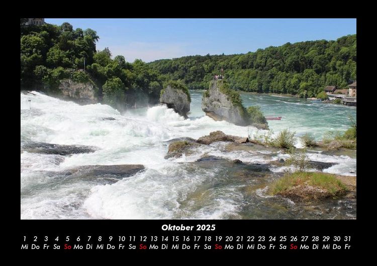 Produktbild: Landschaftskalender 2025 Fotokalender DIN A3