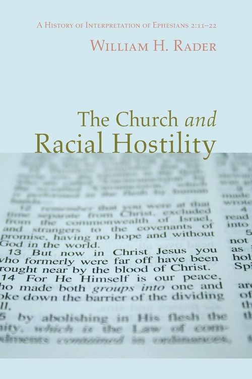 Produktbild: The Church and Racial Hostility