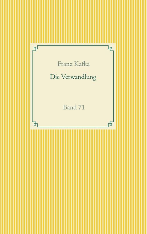 Produktbild: Die Verwandlung
