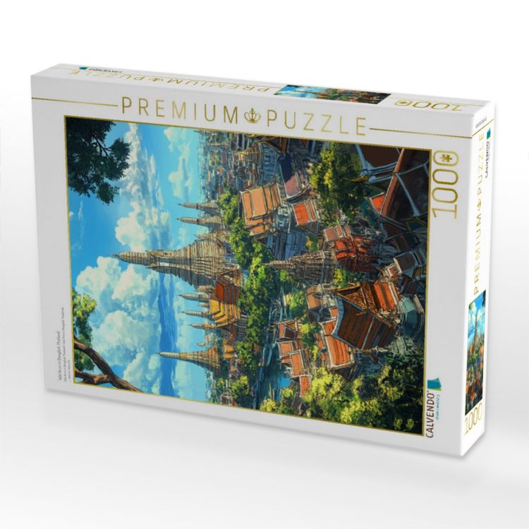 Produktbild: CALVENDO Puzzle Wat Arun in Bangkok Thailand | 1000 Teile Lege-Gr&ouml;&szlig;e 64x48cm Foto-Puzzle f&uuml;r gl&uuml;ckliche Stunden