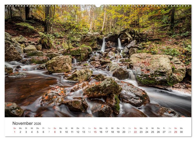Produktbild: Wasserf&auml;lle Europas (hochwertiger Premium Wandkalender 2026 DIN A2 quer), Kunstdruck in Hochglanz