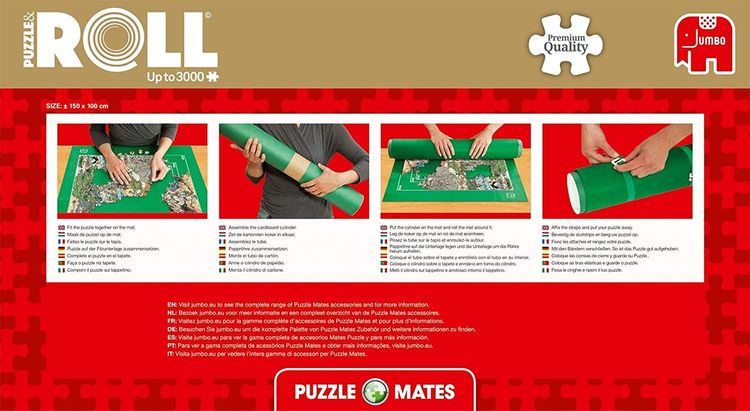 Produktbild: Jumbo Spiele - Puzzle & Roll bis 3000 Teile
