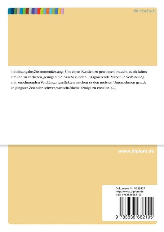 Produktbild: Kundenloyalit&auml;t als Erfolgsgr&ouml;&szlig;e im Customer Relationship Management