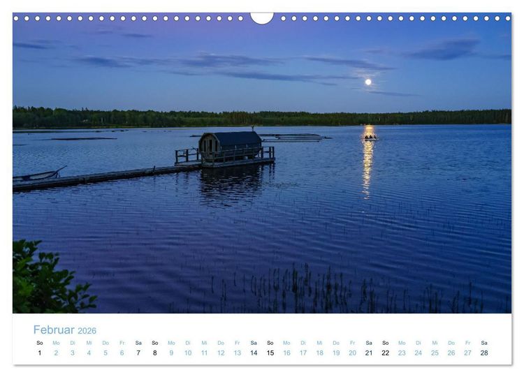 Produktbild: Schwedens Seen (Wandkalender 2026 DIN A3 quer), CALVENDO Monatskalender