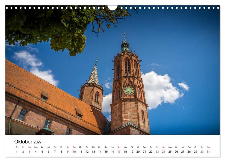 Produktbild: Villingen-Schwenningen - Impressionen einer Stadt (Wandkalender 2027 DIN A3 quer), CALVENDO Monatskalender