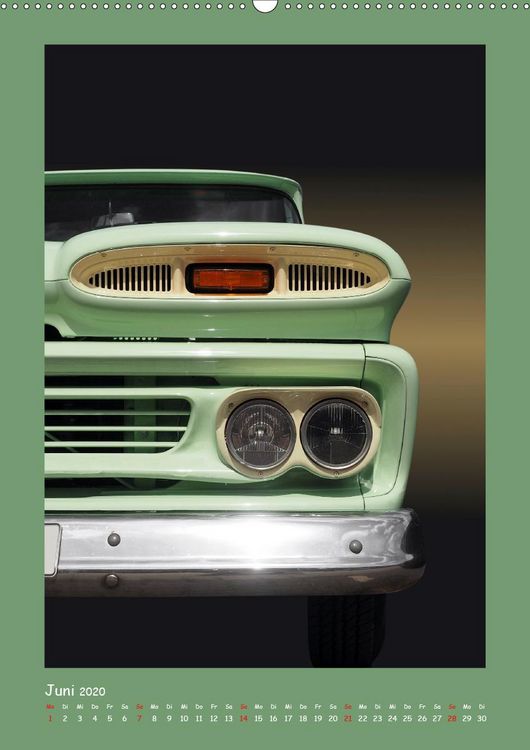 Produktbild: US Klassiker 1956 bis 1966 (Premium, hochwertiger DIN A2 Wandkalender 2020, Kunstdruck in Hochglanz)
