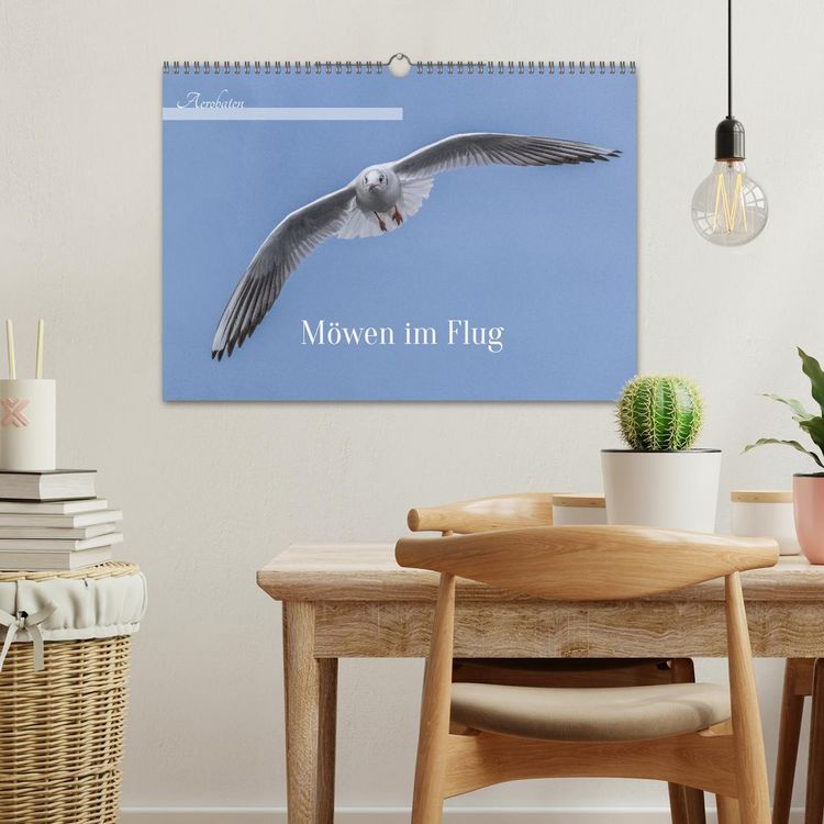 Produktbild: Aerorobaten - M&ouml;wen im Flug (Wandkalender 2026 DIN A3 quer), CALVENDO Monatskalender