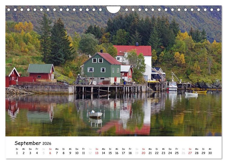 Produktbild: Die Lofoten - Magie des Lichtes (Wandkalender 2026 DIN A4 quer), CALVENDO Monatskalender