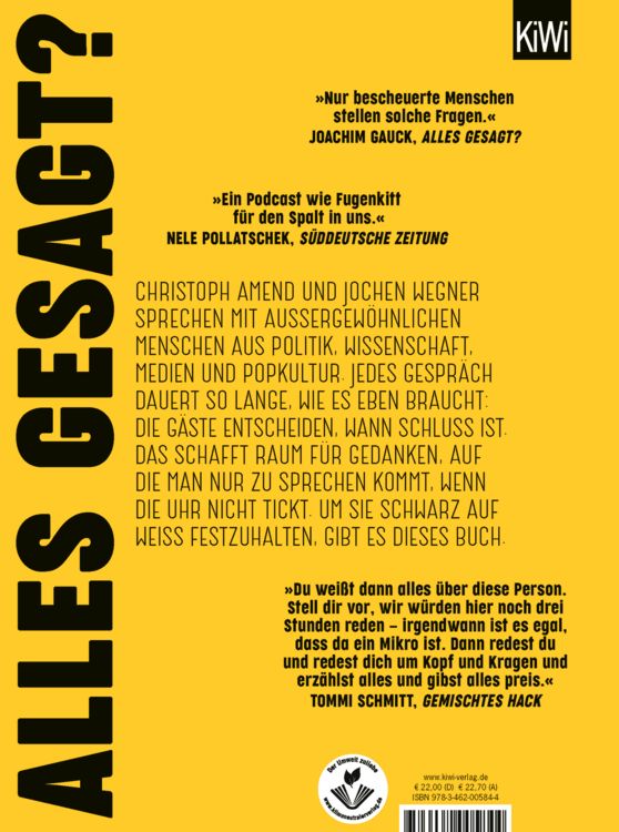 Produktbild: Alles gesagt?