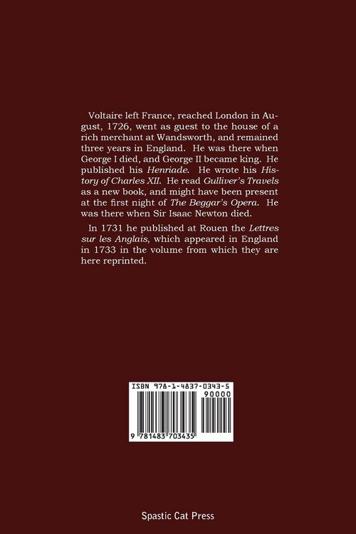 Produktbild: Letters on England