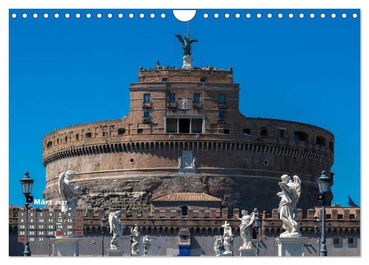 Produktbild: Bella Roma- Ewige Sch&ouml;nheit (Wandkalender 2027 DIN A4 quer), CALVENDO Monatskalender