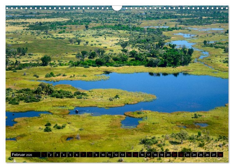 Produktbild: Faszination Botswana (Wandkalender 2026 DIN A3 quer), CALVENDO Monatskalender