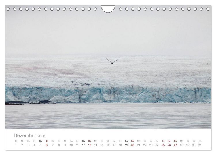 Produktbild: Spitzbergen - Wild.Rau.Ungez&auml;hmt. (Wandkalender 2026 DIN A4 quer), CALVENDO Monatskalender