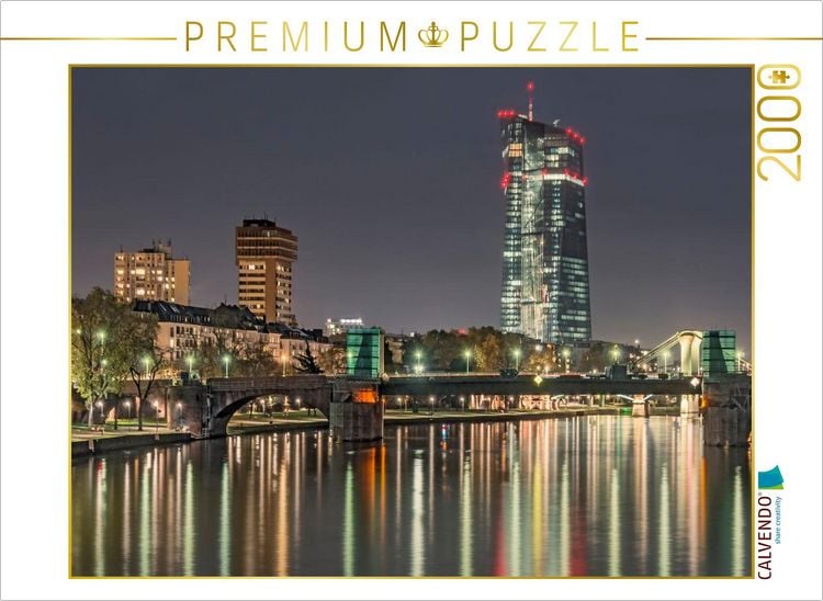 Produktbild: CALVENDO Puzzle Frankfurt - Alte Br&uuml;cke | 2000 Teile Lege-Gr&ouml;&szlig;e 90x67cm Foto-Puzzle f&uuml;r gl&uuml;ckliche Stunden