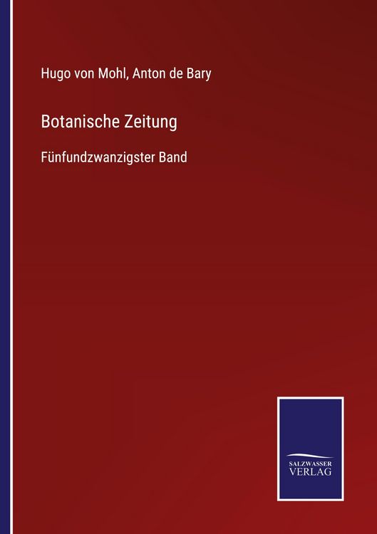 Produktbild: Botanische Zeitung