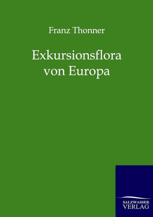 Produktbild: Exkursionsflora von Europa