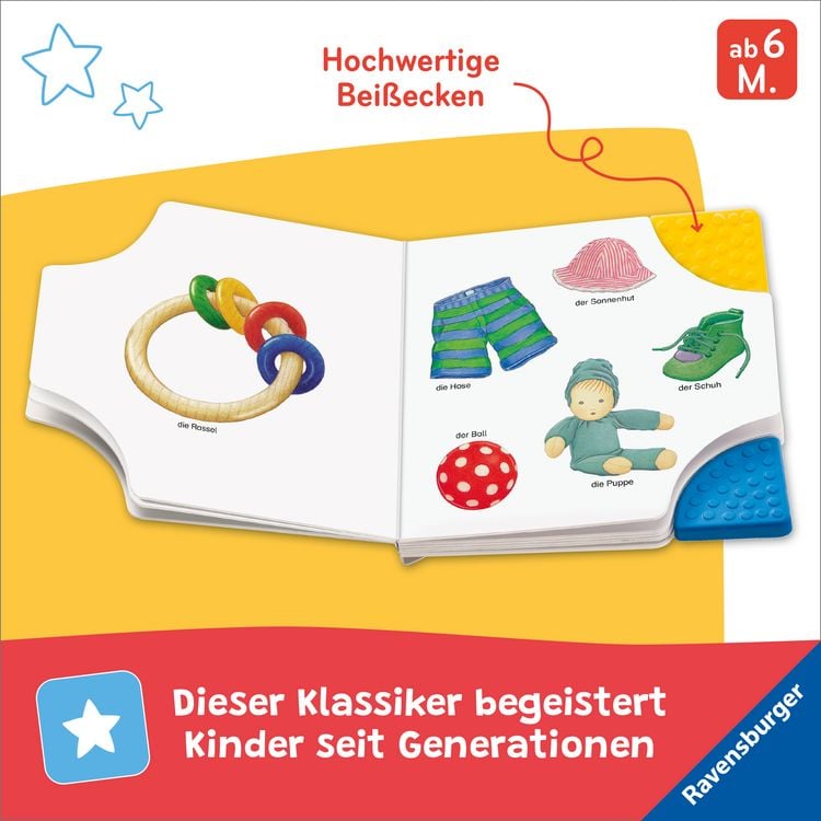 Produktbild: Erste Bilder - Erste W&ouml;rter: Mein Bei&szlig;buch