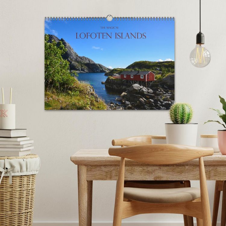 Produktbild: The magical Lofoten Islands (Wall Calendar 2026 DIN A3 landscape), CALVENDO 12 Month Wall Calendar