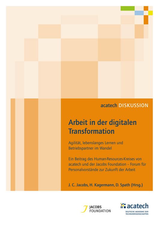 Produktbild: Arbeit in der digitalen Transformation