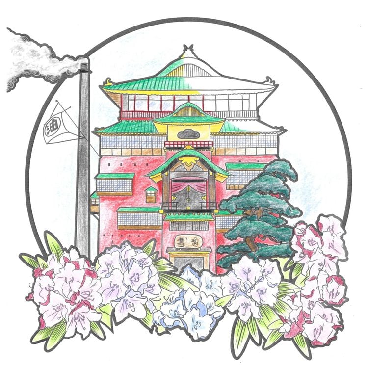 Das inoffizielle Studio Ghibli Ausmalbuch