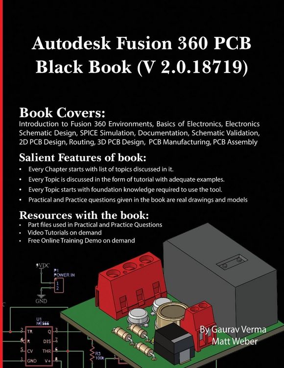 Produktbild: Autodesk Fusion 360 PCB Black Book (V 2.0.18719)