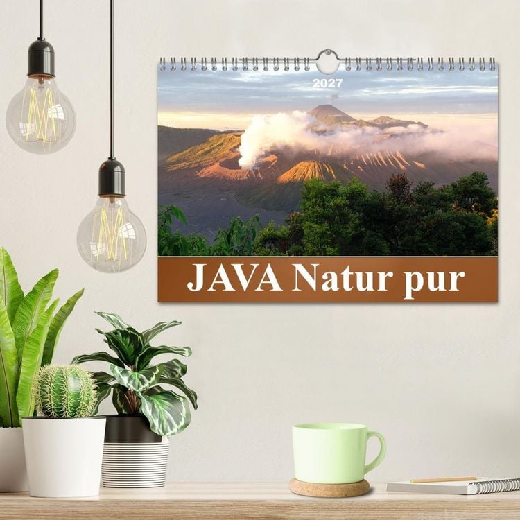 Produktbild: JAVA Natur pur (Wandkalender 2027 DIN A4 quer), CALVENDO Monatskalender