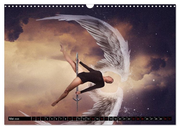 Produktbild: Pole Dance Engel (Wandkalender 2026 DIN A3 quer), CALVENDO Monatskalender
