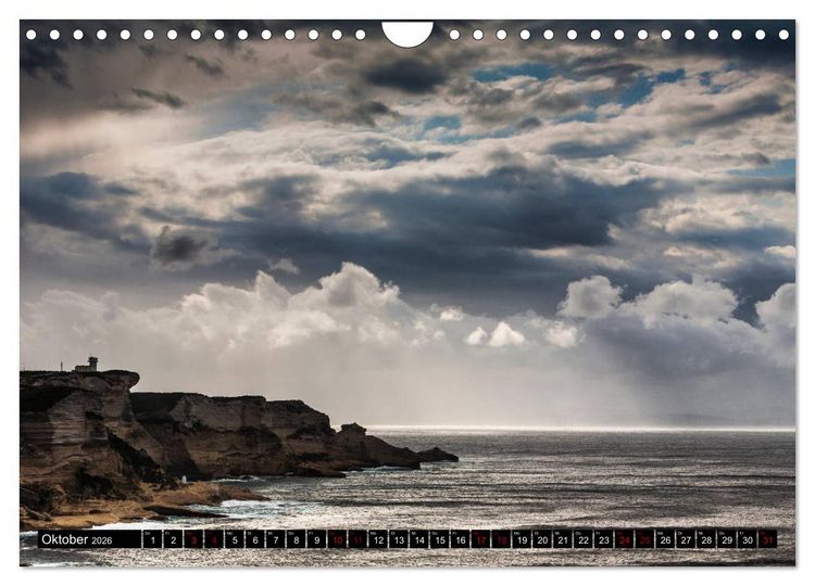 Produktbild: Bonifacio. Korsika (Wandkalender 2026 DIN A4 quer), CALVENDO Monatskalender