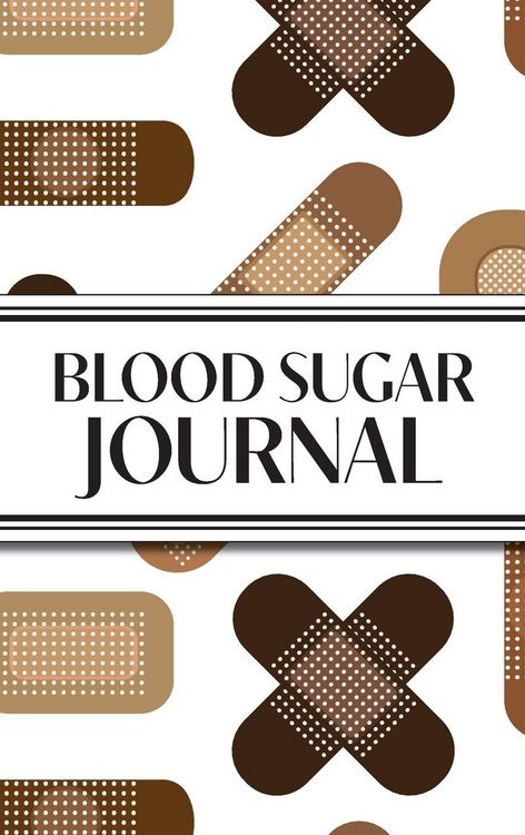 Produktbild: 1-Year Daily Blood Sugar Journal (Medical Plasters Multi-Color Dark Skin Tone)