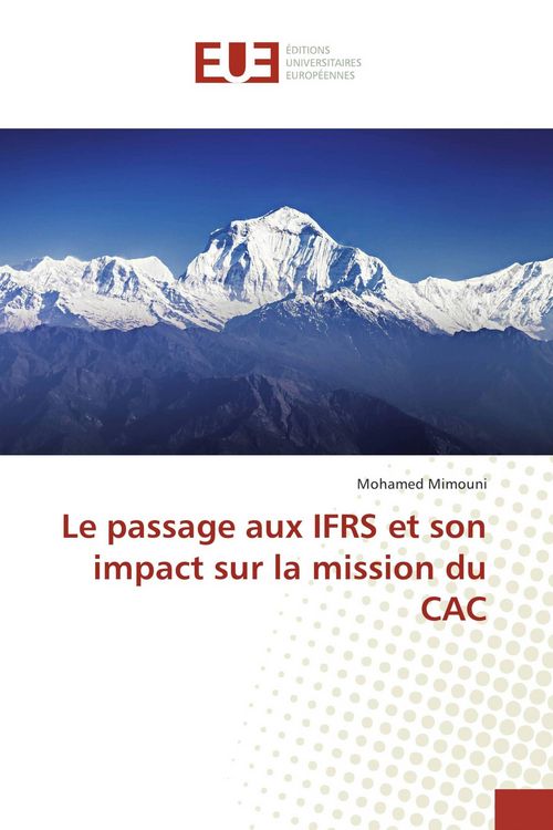 Produktbild: Le passage aux IFRS et son impact sur la mission du CAC