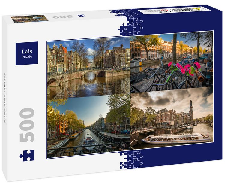 Produktbild: Lais Puzzle Collage Amsterdam 2 500 Teile