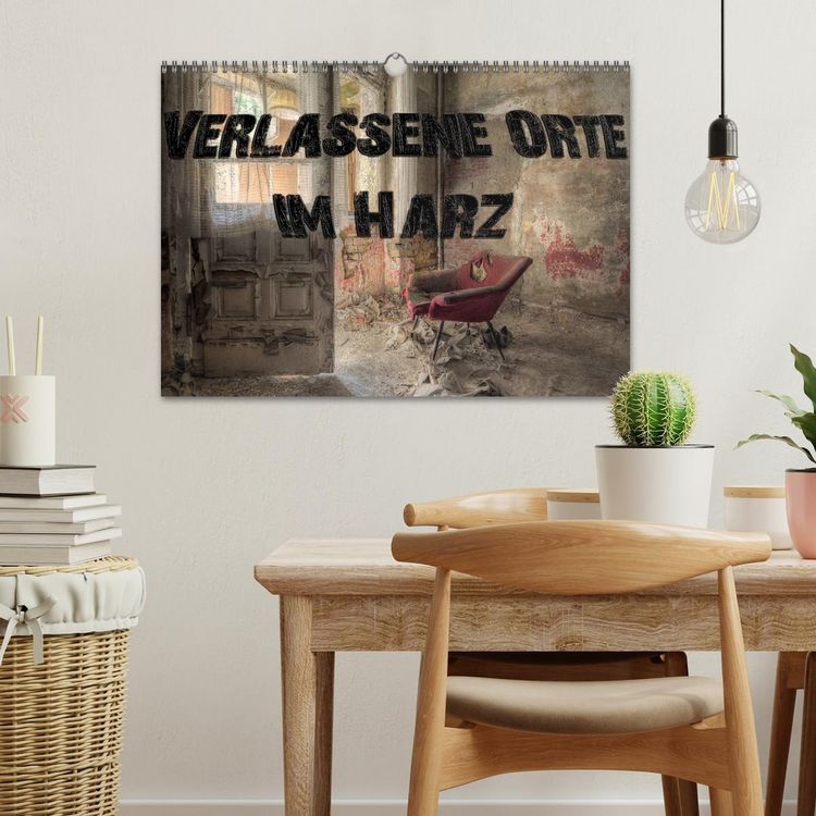 Produktbild: Verlassene Orte im Harz (Wandkalender 2026 DIN A3 quer), CALVENDO Monatskalender