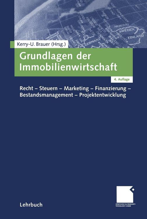 Produktbild: Grundlagen der Immobilienwirtschaft