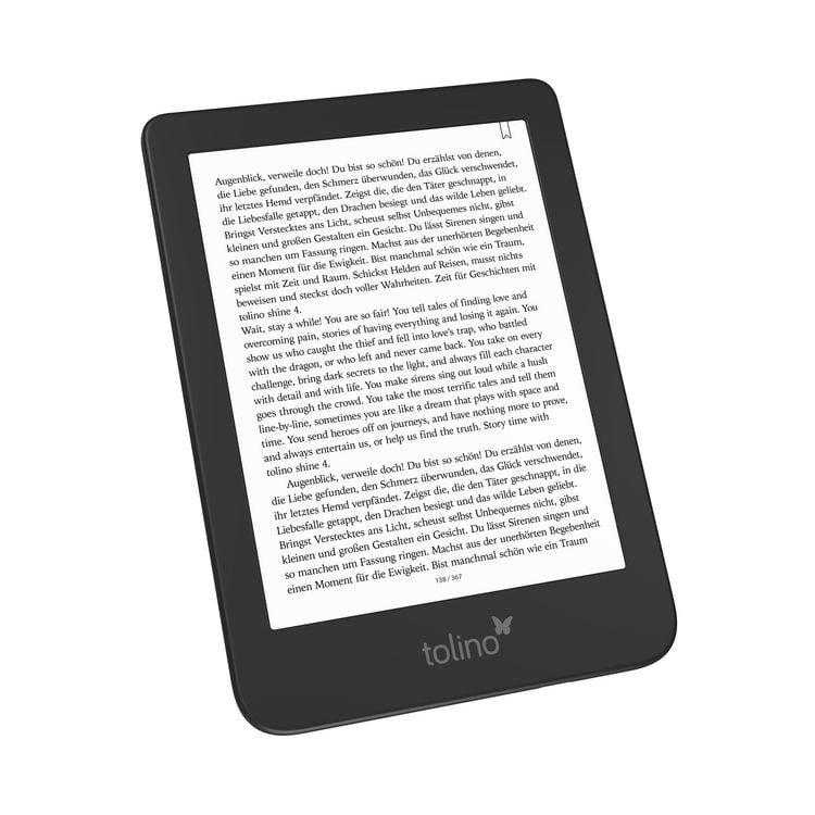Produktbild: eReader tolino shine 4