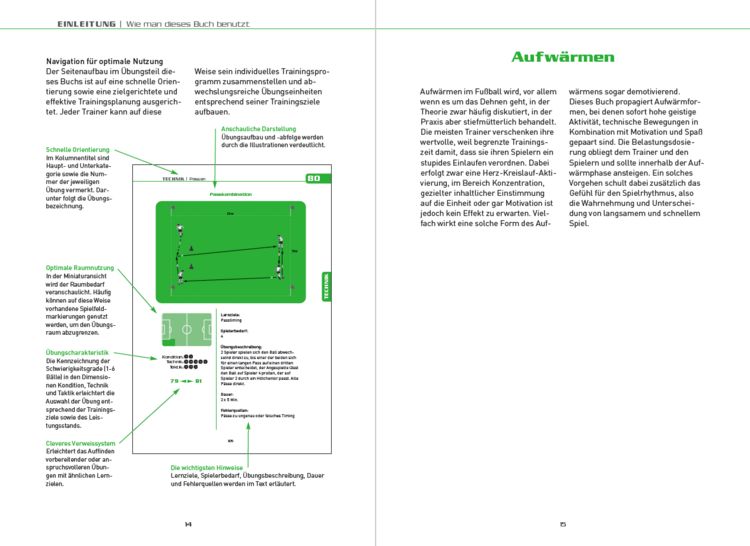 Produktbild: Fu&szlig;balltraining f&uuml;r jeden Tag