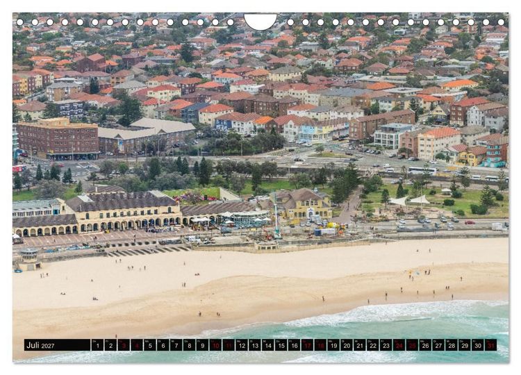 Produktbild: Ein Tag in Sydney - eine etwas andere Sicht (Wandkalender 2027 DIN A4 quer), CALVENDO Monatskalender