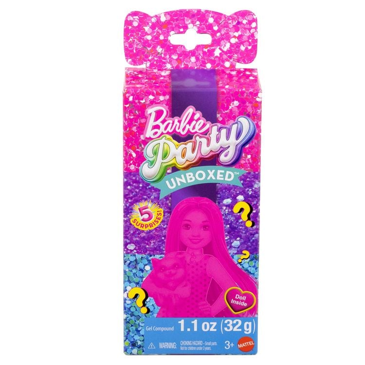 Produktbild: Barbie Chelsea Party Unboxed Glam Party 3fach sortiert