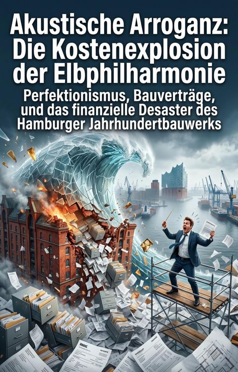 Produktbild: Akustische Arroganz: Die Kostenexplosion der Elbphilharmonie