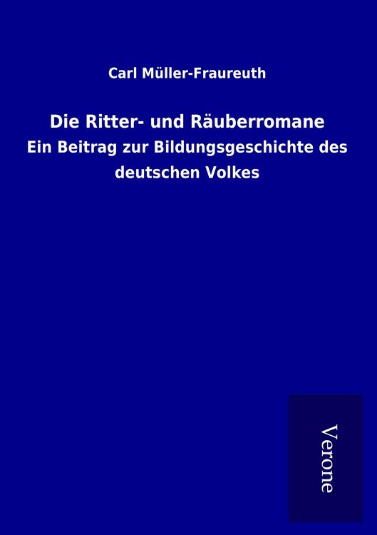 Produktbild: Die Ritter- und R&auml;uberromane