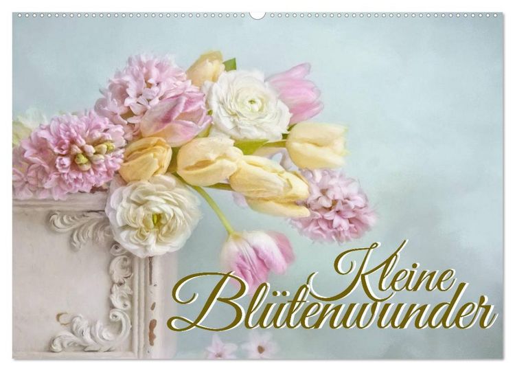 Produktbild: Kleine Bl&uuml;tenwunder (Wandkalender 2026 DIN A2 quer), CALVENDO Monatskalender
