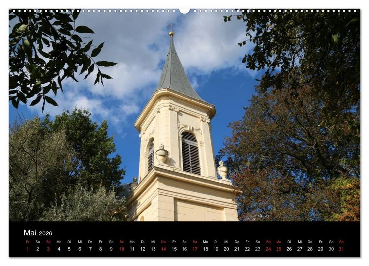 Produktbild: Evangelische Kirchen um Potsdam 2026 (Wandkalender 2026 DIN A2 quer), CALVENDO Monatskalender