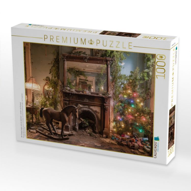 Produktbild: CALVENDO Puzzle Der Spiegel zeigte nicht die Wahrheit - sondern die Fantasie | 1000 Teile Lege-Gr&ouml;&szlig;e 64x48cm Foto-Puzzle f&uuml;r gl&uuml;ckliche Stunden